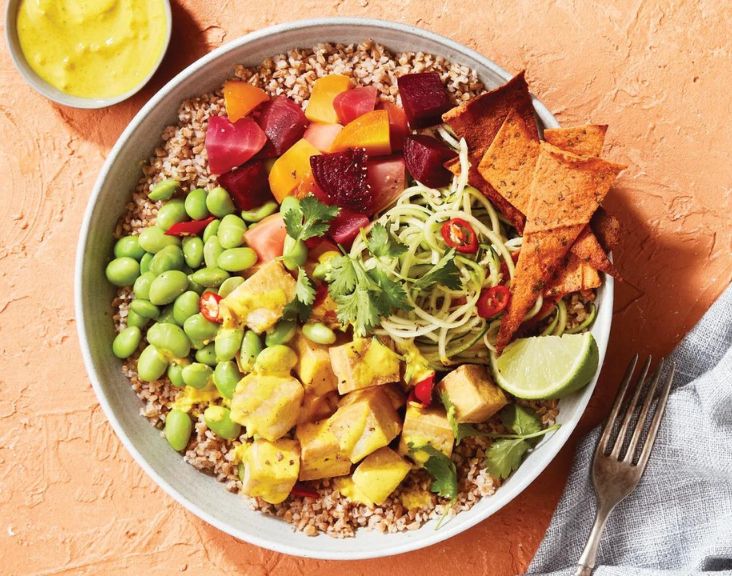 Bulgur & Quinoa Lunch Bowls Recipe