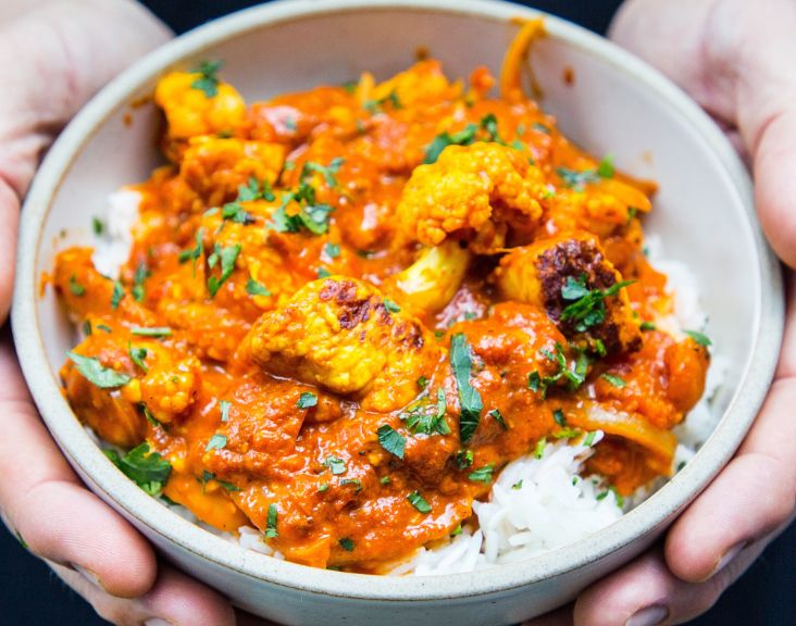 Creamy Halloumi & Tomato Curry Recipe