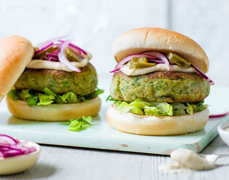 Falafel Burgers Recipe