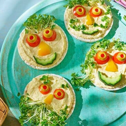 Rice Cake Cress Faces