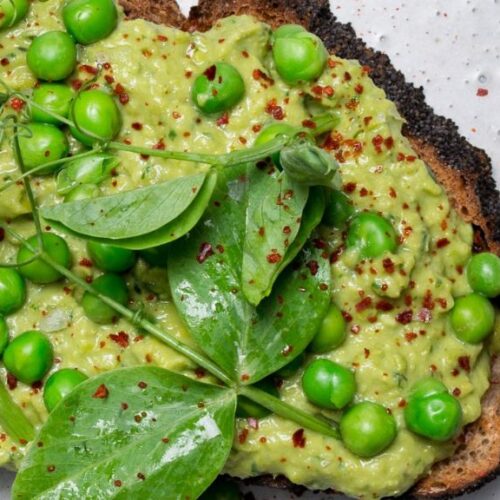 Smashed Peas On Toast Recipe