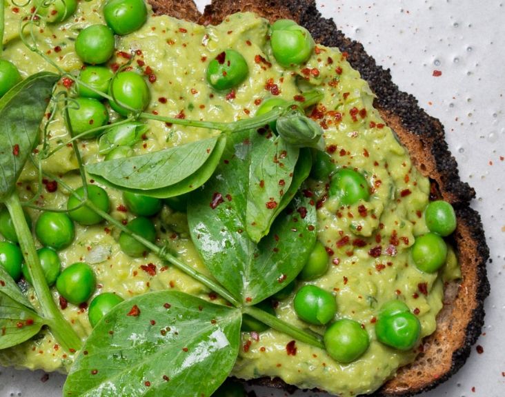 Smashed Peas On Toast Recipe