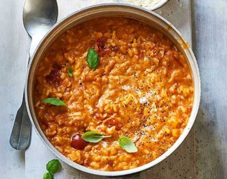 Tomato & Mascarpone Risotto Recipe