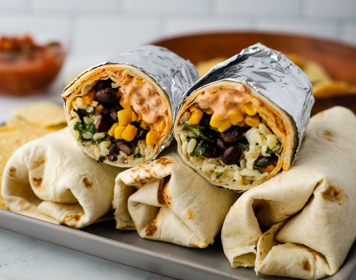 Veggie Burritos Recipe