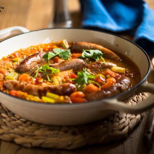 Veggie Sausage Casserole Recipe