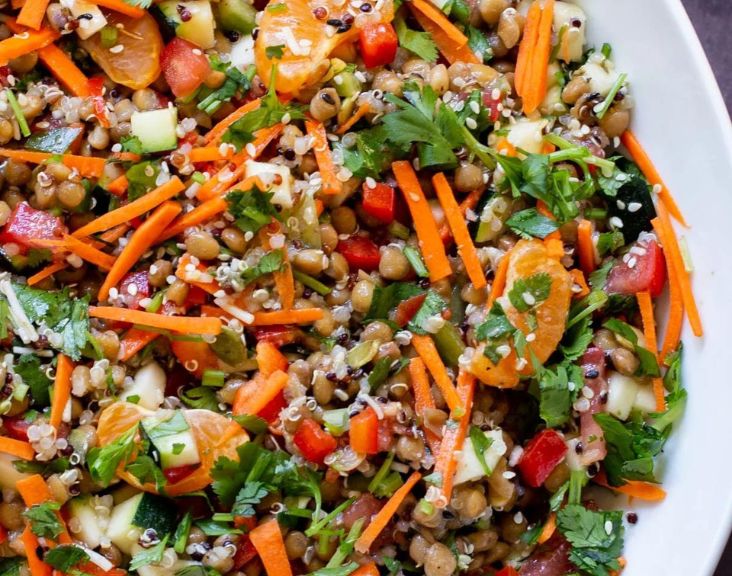 Lentil and Quinoa Salad Recipe