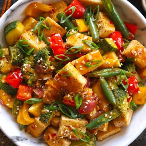 Tofu Stir-Fry with Vegetables Recipe