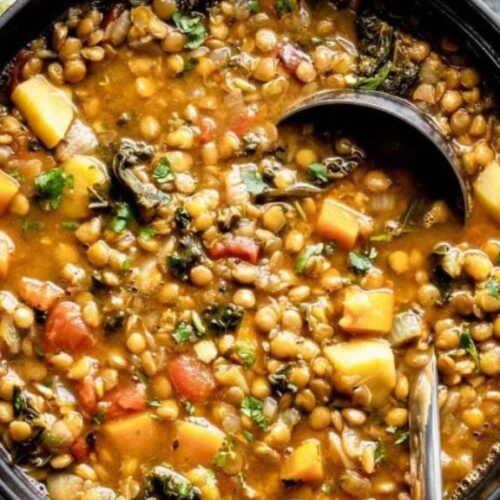 Vegetable and Lentil Soup Recipe