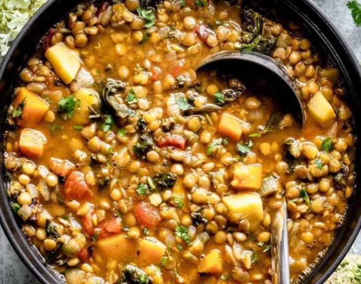 Vegetable and Lentil Soup Recipe