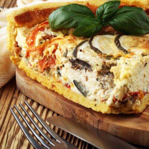 Cheesy Zucchini Quiche Recipe