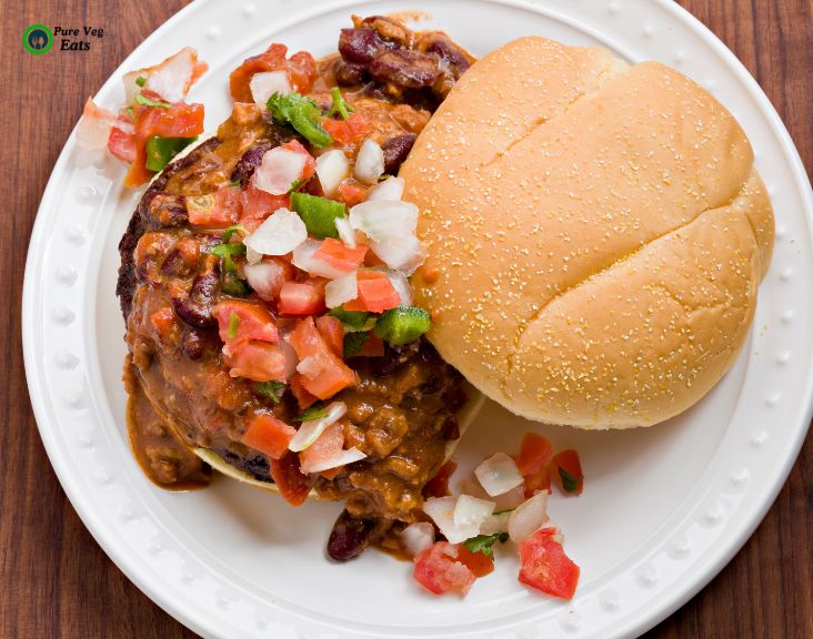 Cilantro Bean Burgers with Creamy Avocado-Lime Slaw Recipe