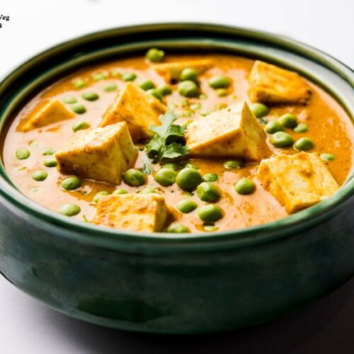 Easy Peas and Cottage Cheese Curry Recipe