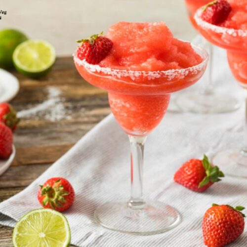 Nonalcoholic Strawberry Margaritas Recipe