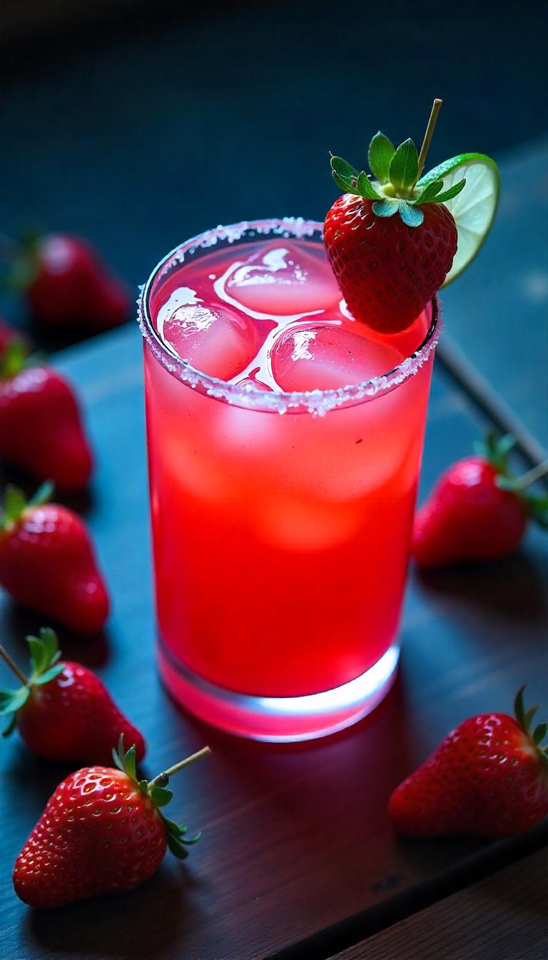 Fresh Strawberry Margarita Recipe