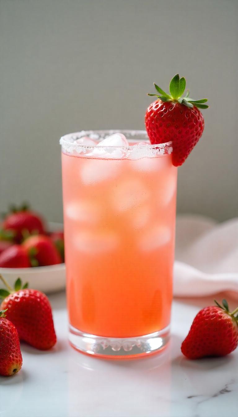 Easy Fresh Strawberry Margarita Recipe